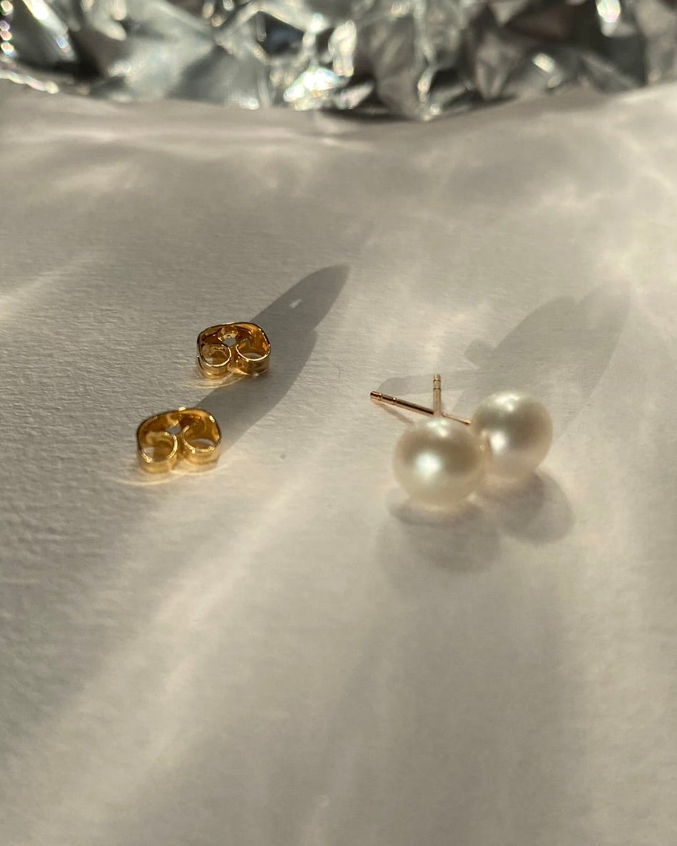 PEARL STUD GOLD