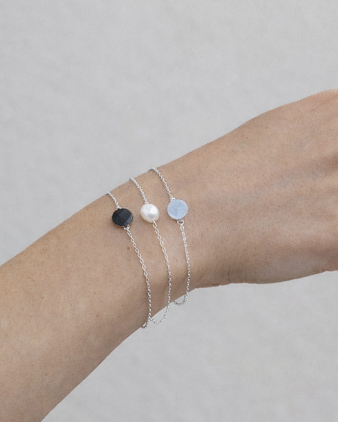 Single Pearl Silver