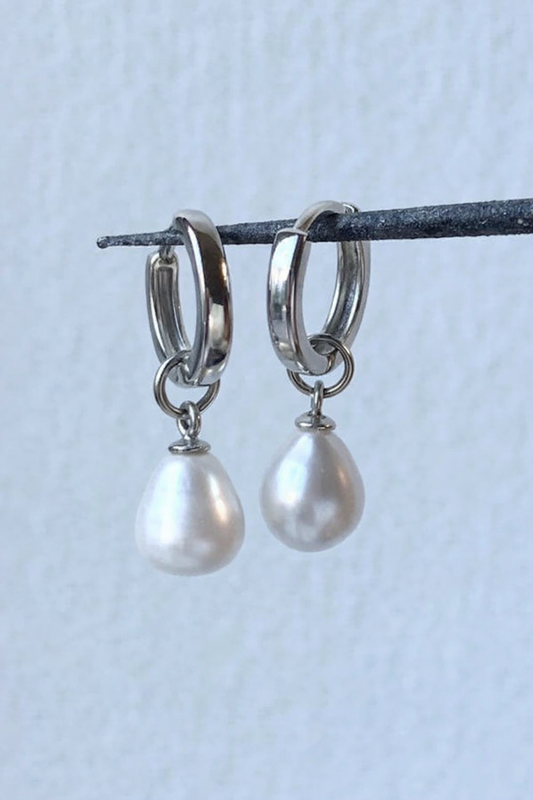 HUGGIE X PEARL SILVER