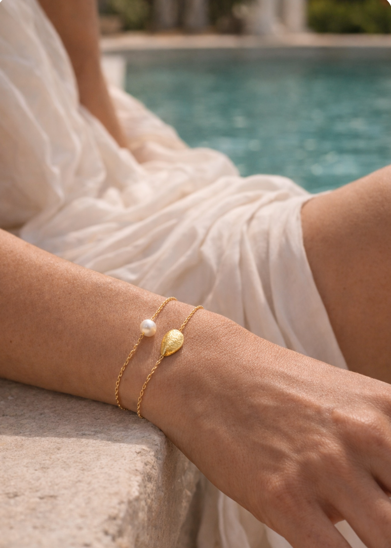 Single Pearl Gold