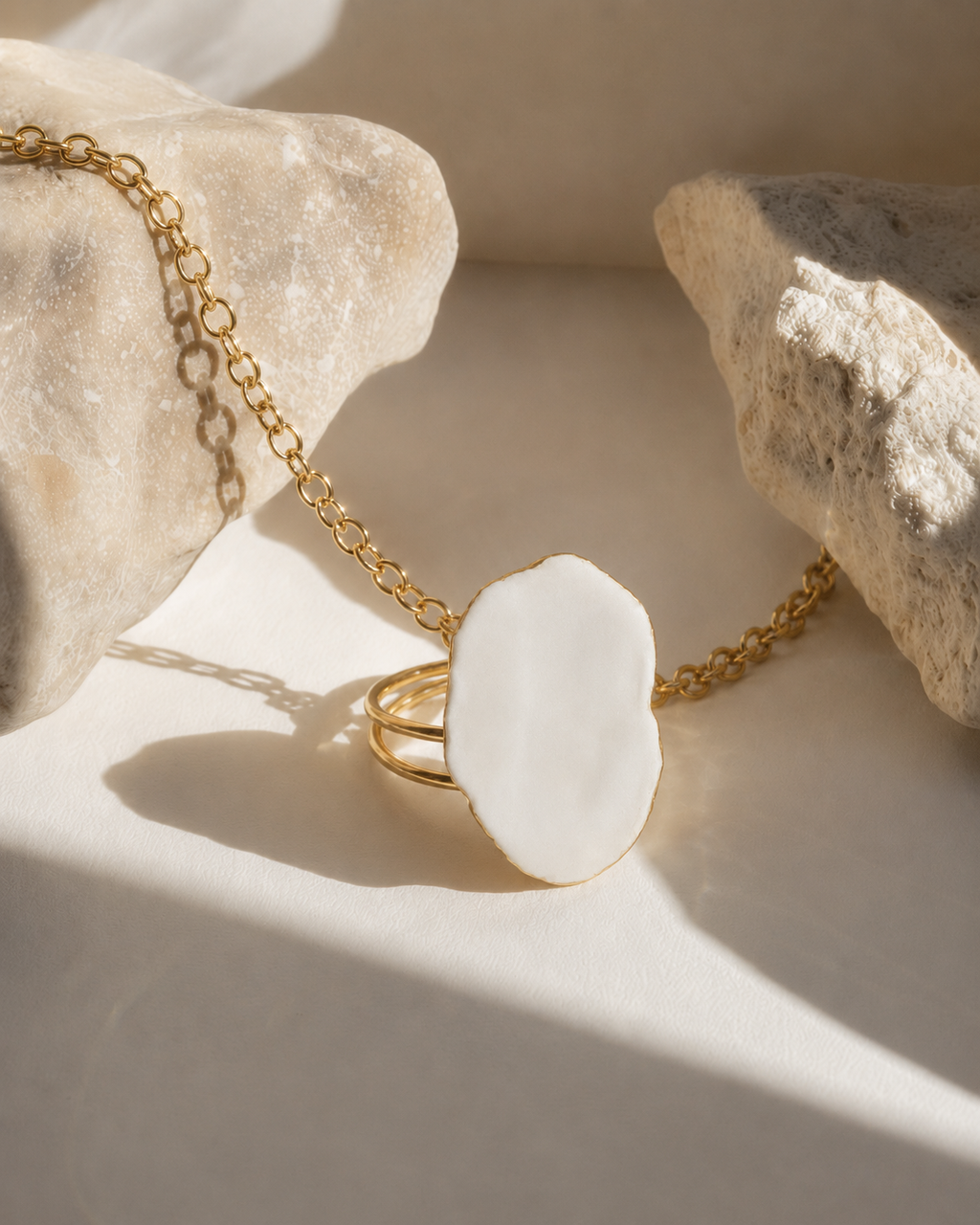 Oyster Ring Gold