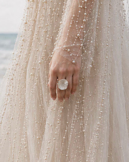Oyster Ring Silver