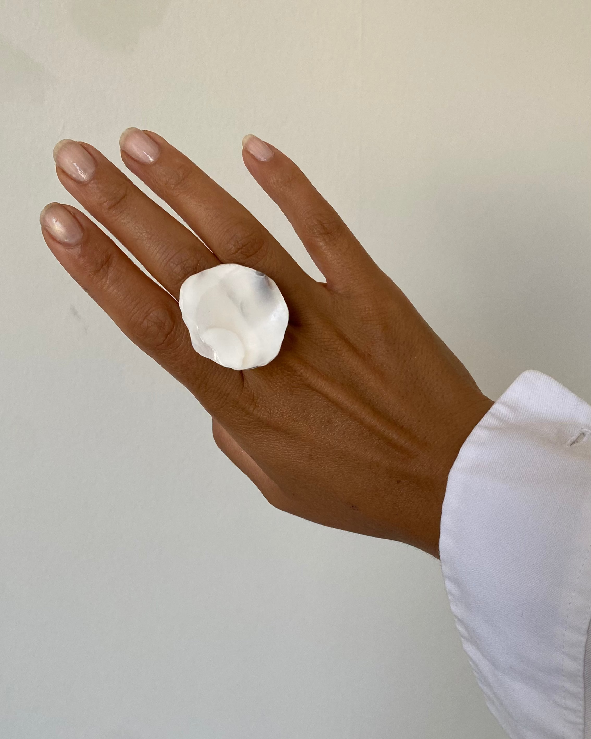 Oyster Ring Silver