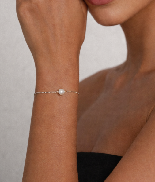 Single Pearl Silver