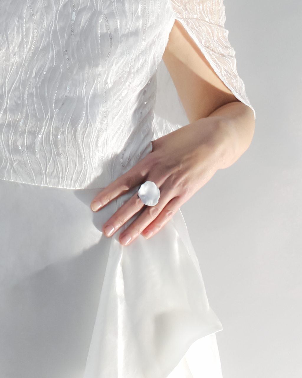 Oyster Ring Silver