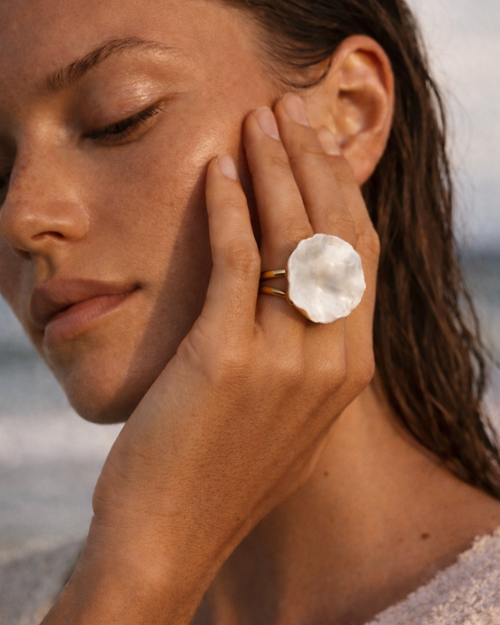 Oyster Ring Gold